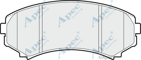 APEC BRAKING Jarrupala, levyjarru PAD1268